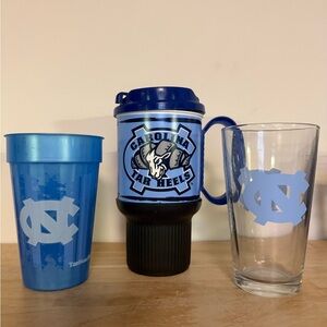 Blue Drinkware Trio